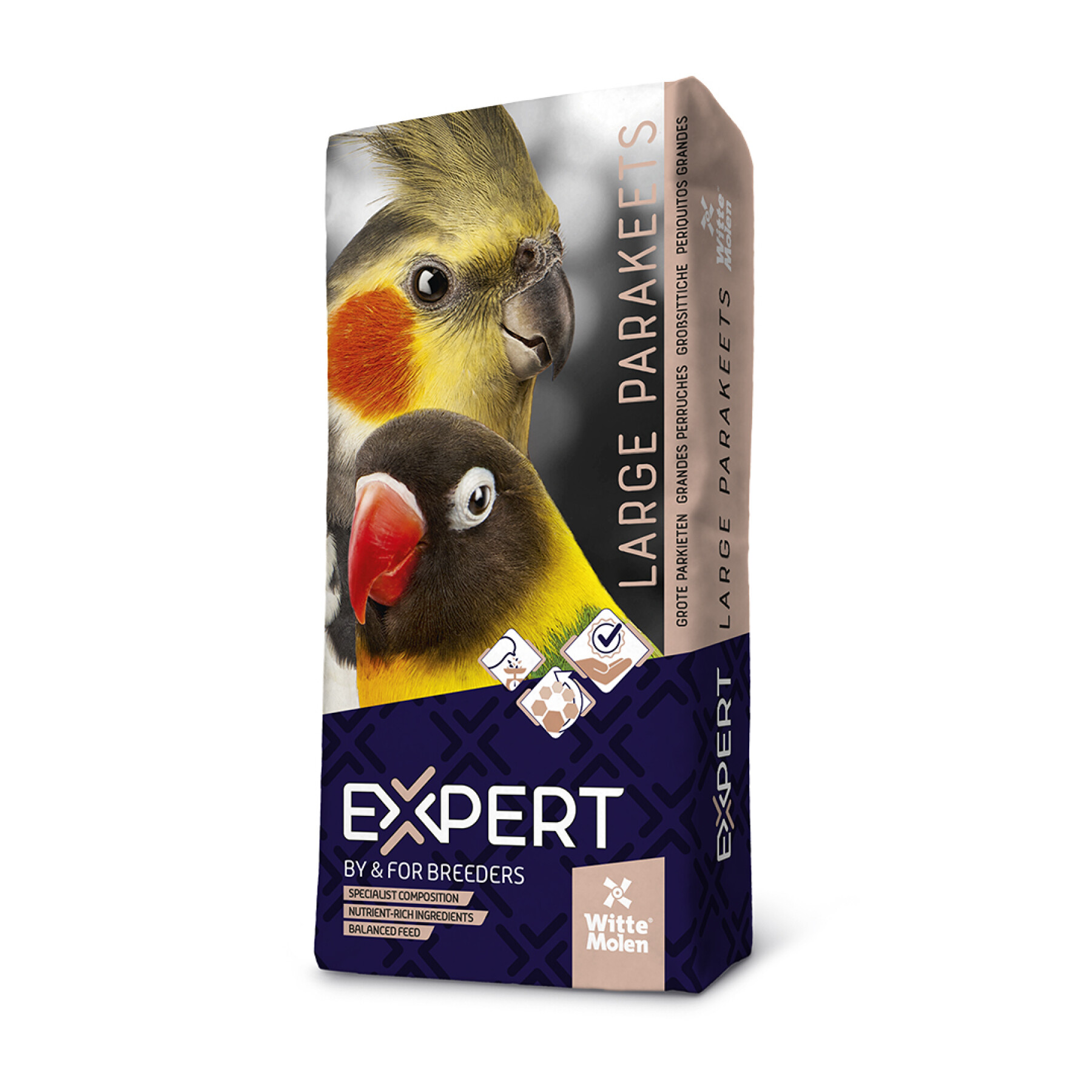 Food supplement for breeding lovebirds Witte Molen Expert Base