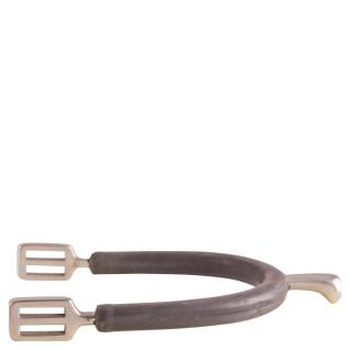 horse spurs with rubber protectors for women BR Equitation Boud Rond