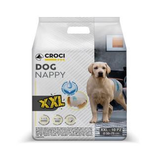 Pack of 12 dog diapers Croci Canifrance