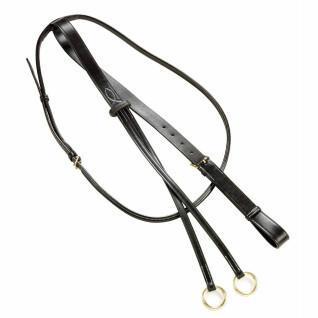 Stainless steel ring martingale with pony collar Daslö