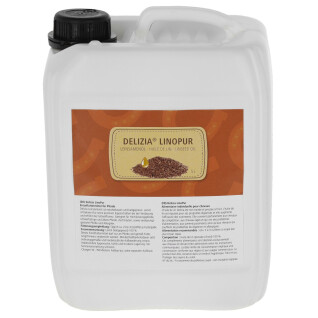Flaxseed feed supplement for horses Delizia LinoPur