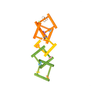 Wooden ladder toy for birds Duvoplus (x3)