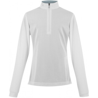 Women's long-sleeved competition polo shirt Equithème Buffy