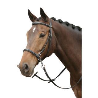Harry’s Horse Padded Leather Head collar/stall halter brown 