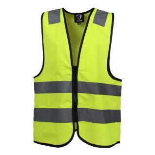 Vest with reflective and fluoressent zipper Horka