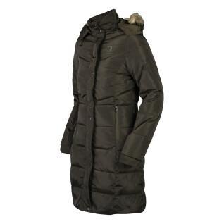 Horka Glory Long Softshel Coat Womens Fleece Lined Water Repellent 2-way Zips 