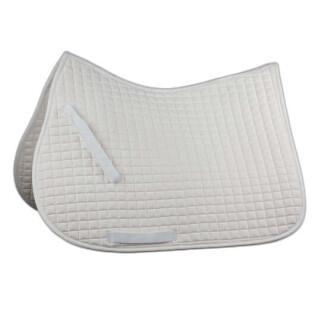 Saddle pad for horse with mixed saddle cloth Horze River