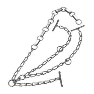 Double zinc-plated cow chain with carabiner Kerbl
