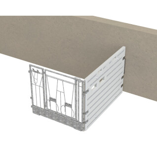 Modular cattle box accessory for single wall enclosure Kerbl