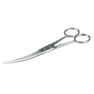 Curved stainless steel marking scissors Kerbl