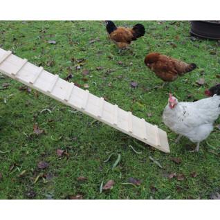 wooden chicken coop ladder Kerbl