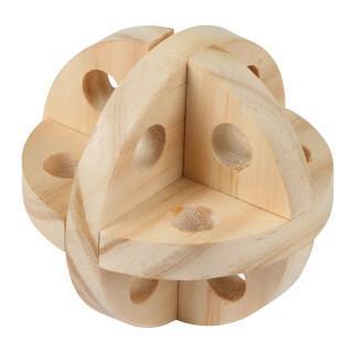 Wooden rodent snack game/ball Kerbl