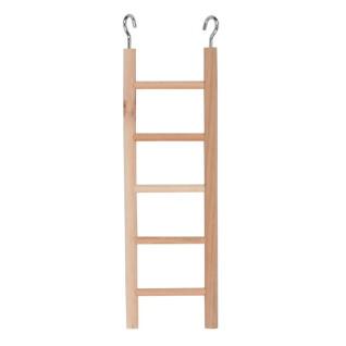 Set of 3 wooden bird ladders with hooks Kerbl