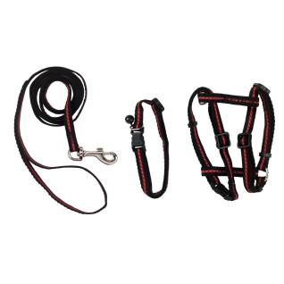 Set of 3 harnesses/leashes/collars for cats Kerbl