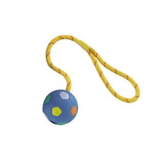 Rubber ball with rope for dogs Nobby Pet