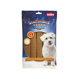 Dog treats Nobby Pet StarSnack Strips Chicken 200 g