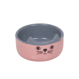 Ceramic cat bowl Nobby Pet Cat Face