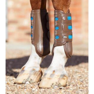 Closed front gaiters for horses Premier Equine Carbon Tech Air Cooled