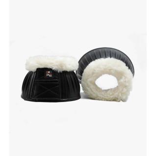 Rubber Bell Boots with fur Premier Equine Techno