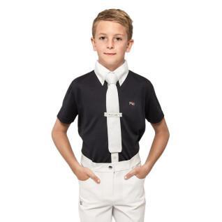 Kid's Short-sleeved riding shirt Premier Equine Mini Antonio