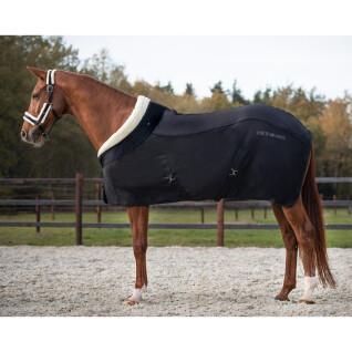 Fleece blanket for horse QHP Julin
