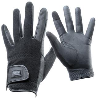 Technical fabric and fleece gloves Tattini