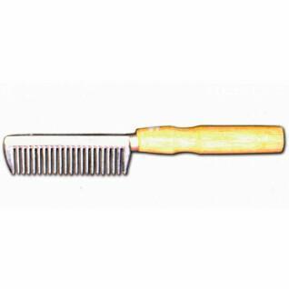 Horse hair comb with wooden handle Tattini