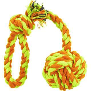 Rope dog toy with knotted ball Trixie