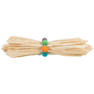 Rodent toy with corn leaf and wooden beads Trixie (x4)