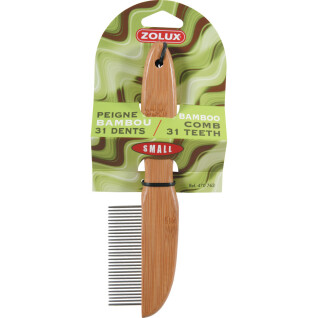 Bamboo dog comb Zolux