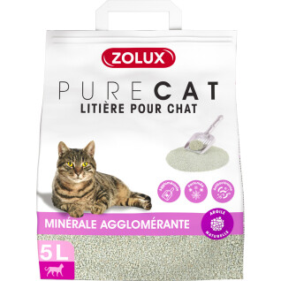 Pure clumping cat litter, scented Zolux