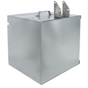 Zinc-plated metal electrical box Ako