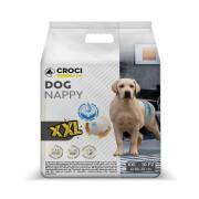Pack of 14 dog diapers Croci Canifrance