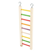 Wooden ladder toy for birds Duvoplus