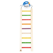 Wooden ladder toy for birds Duvoplus