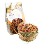 Hay ball for rodents with flower garnish Duvoplus