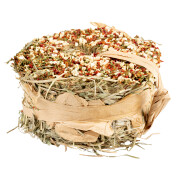 Hay ball for rodents with vegetable filling Duvoplus