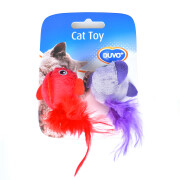Feather bird cat toy Duvoplus