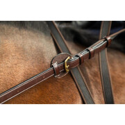 Adjustable leather horse reins Dy’on 5/8"