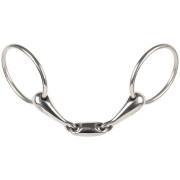 Two-ring snaffle bit for double break horse Harry's Horse 20 mm