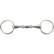 Two-ring snaffle bit for double break horse Harry's Horse 20 mm