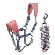 Halter and lead rope set for horse Horka Jollycorn