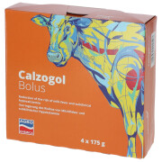 Set of 4 bolus calcium cattle feed supplements Kerbl Calzogol