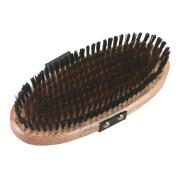 Brass Curry Comb Leather Strap 9 Rows Kerbl