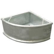 Galvanized angular feeder with stopper Kerbl