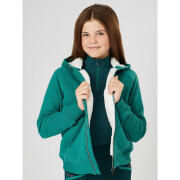 Girl's sherpa-lined hooded riding sweatshirt LeMieux Hollie