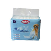 Pack of 12 male dog diapers Nobby Pet