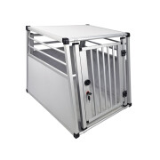 Double aluminium dog carrier for car Nobby Pet Nouveau Design