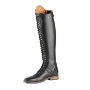 Women's lace-up leather riding boots Premier Equine Maurizia Wide Large