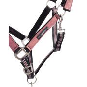 Halter and lead rope set with turnout for horse QHP Collection